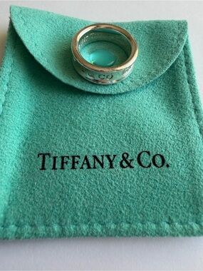 Tiffany 1837 medium ring size 5.5 sterling silver